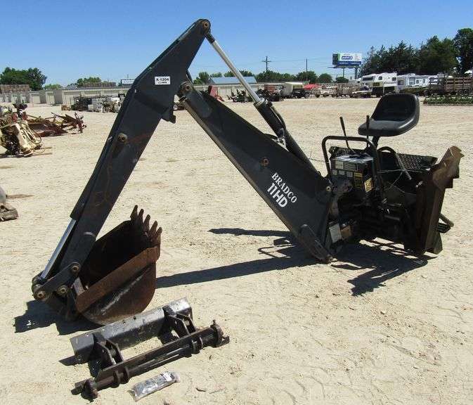 X1204 Bradco 11HD Backhoe Attachment Pickett Auction Service