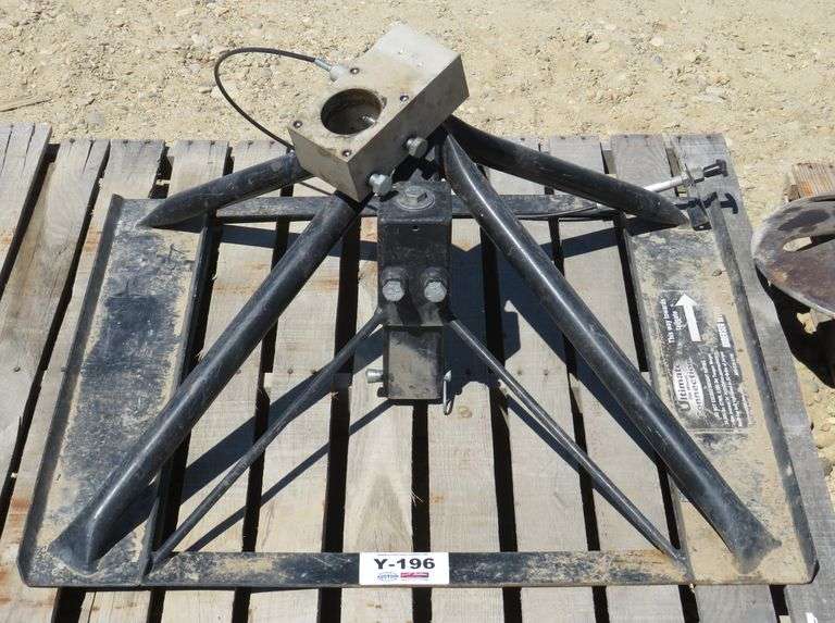 Y196 Anderson Gooseneck Hitch Pickett Auction Service