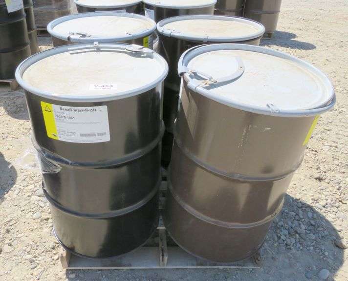 Y453 Food Grade Barrels (4) Pickett Auction Service