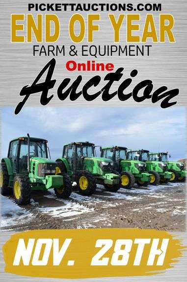 END OF YEAR FARM & HEAVY EQUIPMENT AUCTION