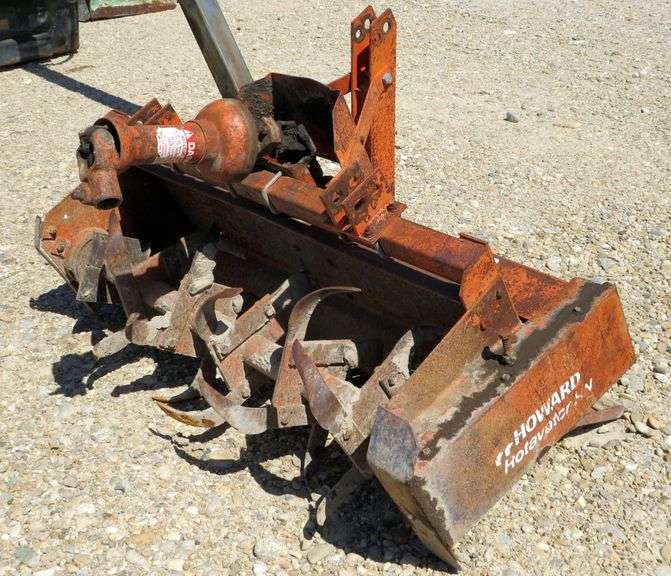 Y1169 Howard 3Point Rotovator Pickett Auction Service