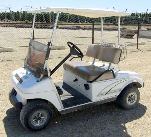 Y1158 Club Car Gas Powered Golf Cart Pickett Auction Service
