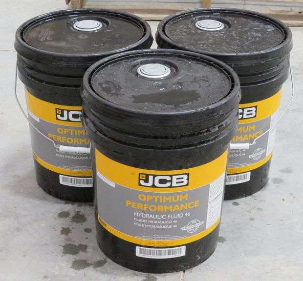 A826 JCB Optimum Performance Hydraulic Fluid 46 Pickett Auction Service