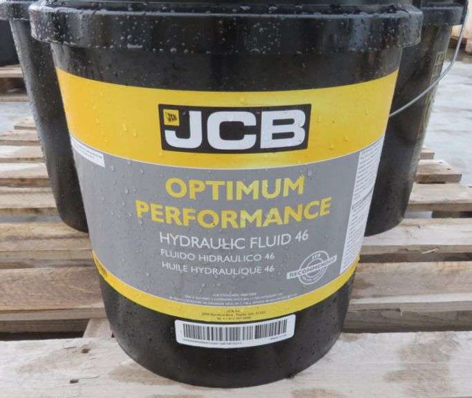 A787 JCB Optimum Performance Hydraulic Fluid 46 Pickett Auction Service