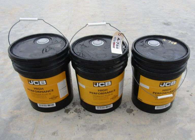 A788 JCB High Performance Hydraulic Fluid 46 Pickett Auction Service