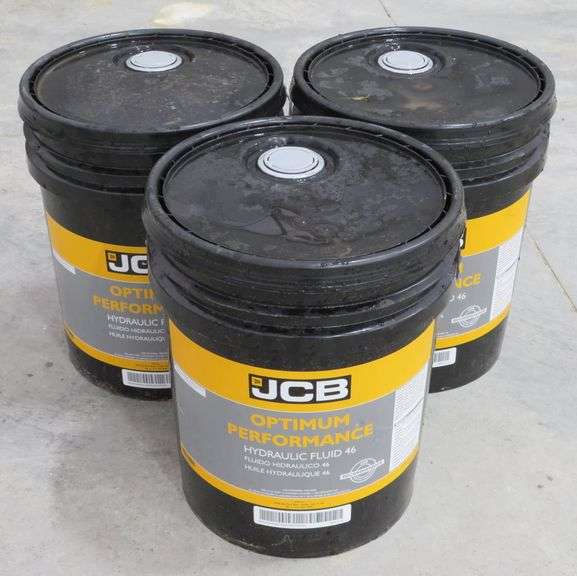 A824 JCB Optimum Performance Hydraulic Fluid 46 Pickett Auction Service