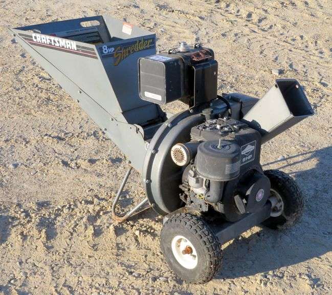 B266 Craftsman Wood Chipper/ Shredder Pickett Auction Service