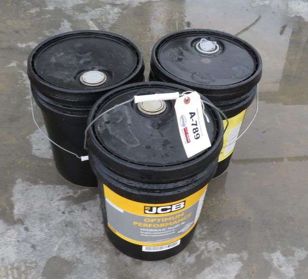 A789 JCB Hydraulic Fluid 46 Pickett Auction Service