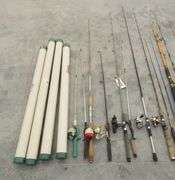 B-206 Fishing Poles + Net