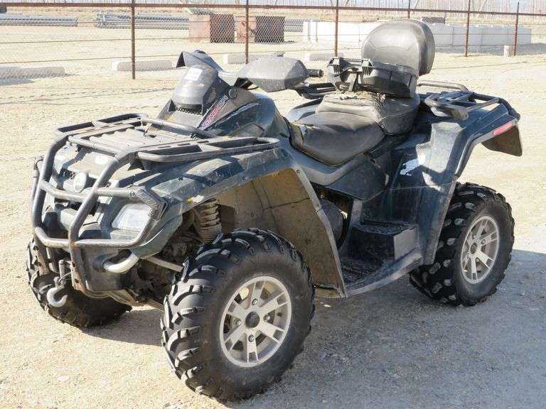 B983 2007 CanAm Outlander ATV Pickett Auction Service