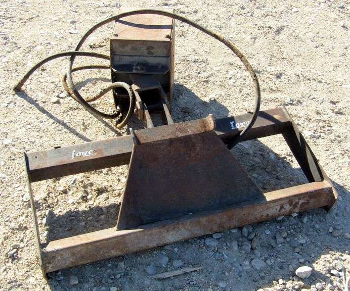 B847 Skid Steer Auger Attachment Pickett Auction Service