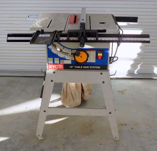 B809 Ryobi Table Saw Pickett Auction Service