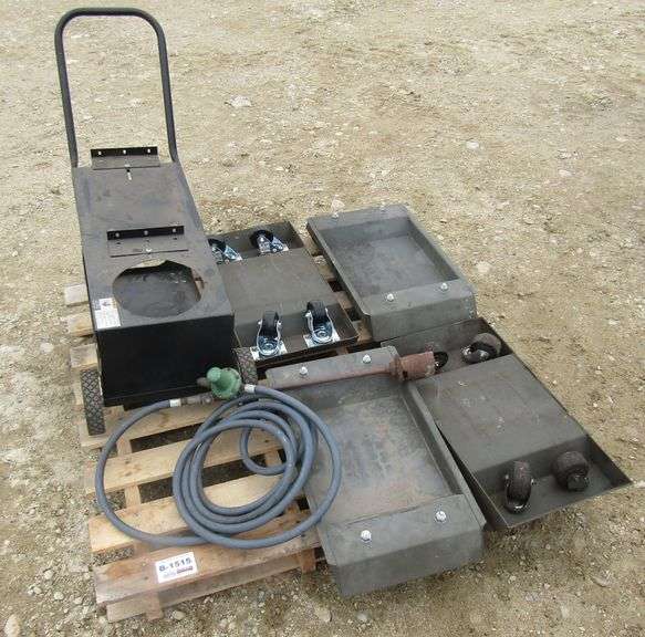 B1515 Welding Cart + Dolly + Propane Burner Pickett Auction Service