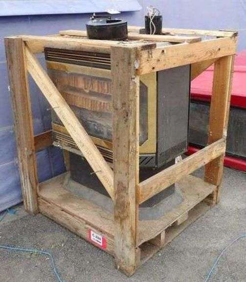 C288 Breckwell Freestanding Gas Fireplace Pickett Auction Service