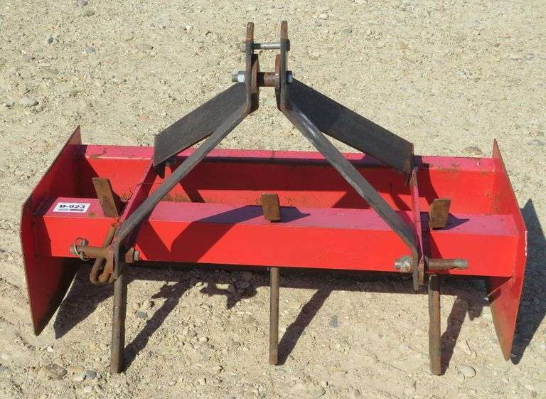 D923 Atlas 3Point Box Blade Pickett Auction Service
