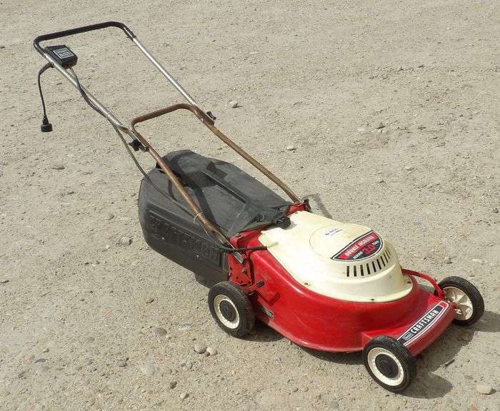 D805 Craftsman Electric Lawn Mower Pickett Auction Service