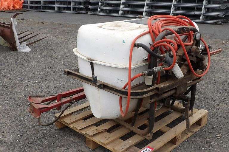 C675 Mitchell 3 Point Tank Sprayer W/Booms Pickett Auction Service