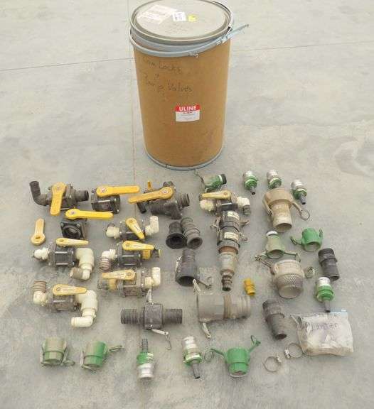 D1201 Banjo Valve + Cam Locks Pickett Auction Service