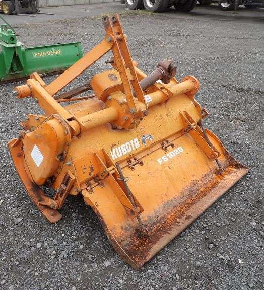C705 Kubota 3Point PTO Rototiller Pickett Auction Service