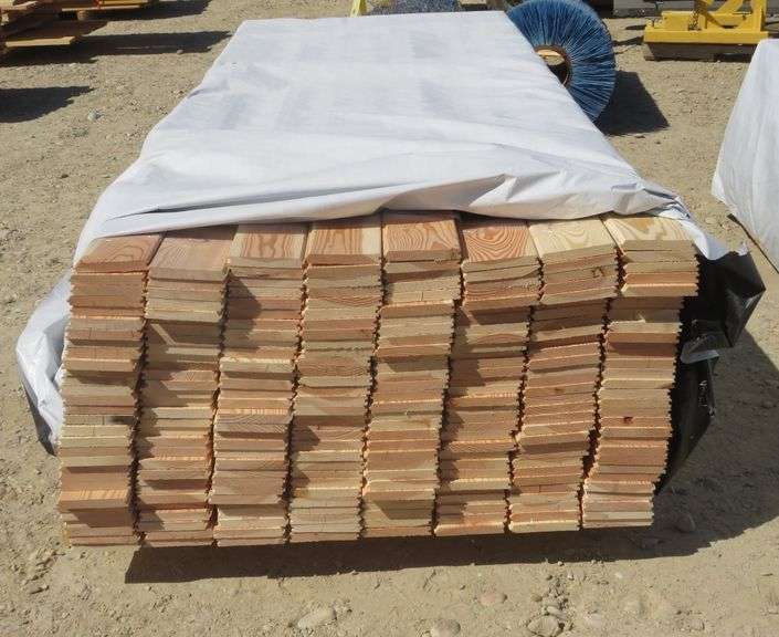 D1457 Tongue + Groove 1X6 Lumber Pickett Auction Service