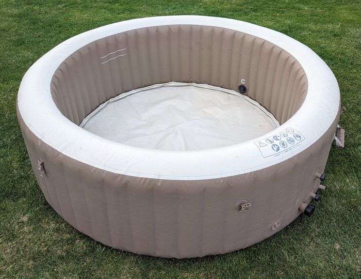 D1490 Intex Inflatable Hot Tub/ Spa Pickett Auction Service