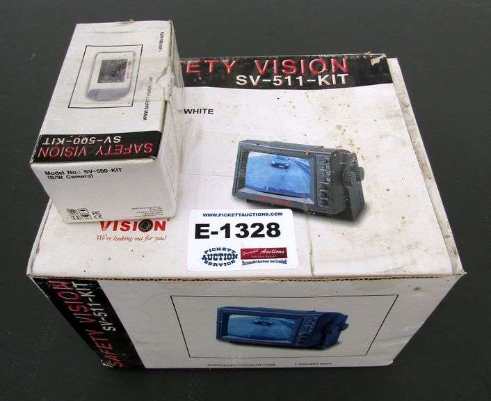 E1328 Safety Vision Backup Camera Kit Pickett Auction Service