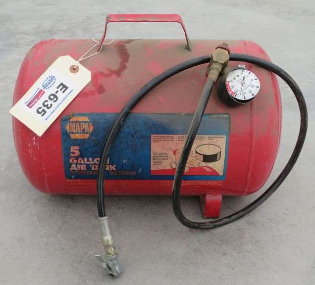 E635 NAPA Air Tank + Hose Pickett Auction Service