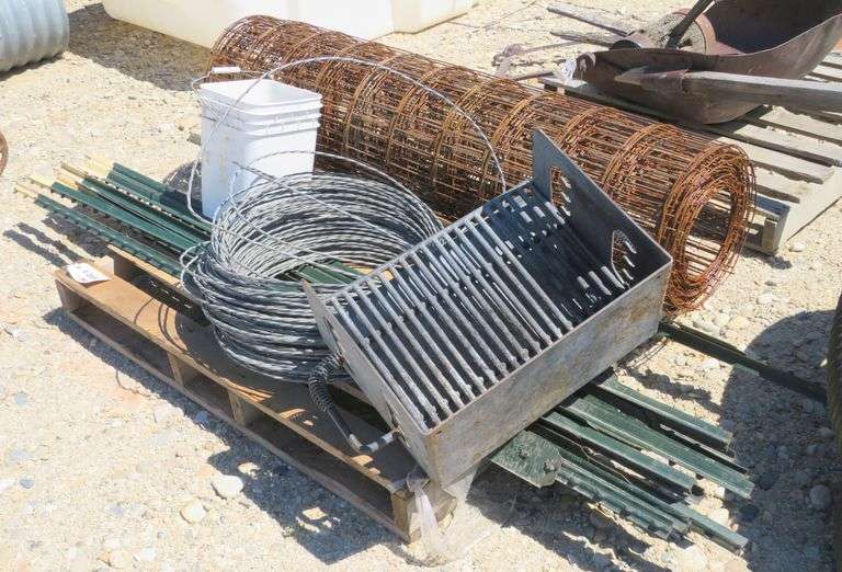 F269 Fencing + Chains + Grill Pickett Auction Service