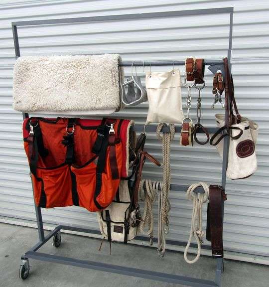 F-953 Horse Tack + Drying Rack - Pickett Auction Service