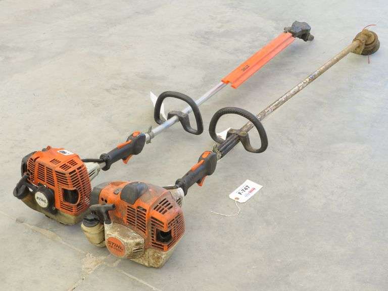 F747 Stihl Weed Eater + Hedge Trimmer Pickett Auction Service