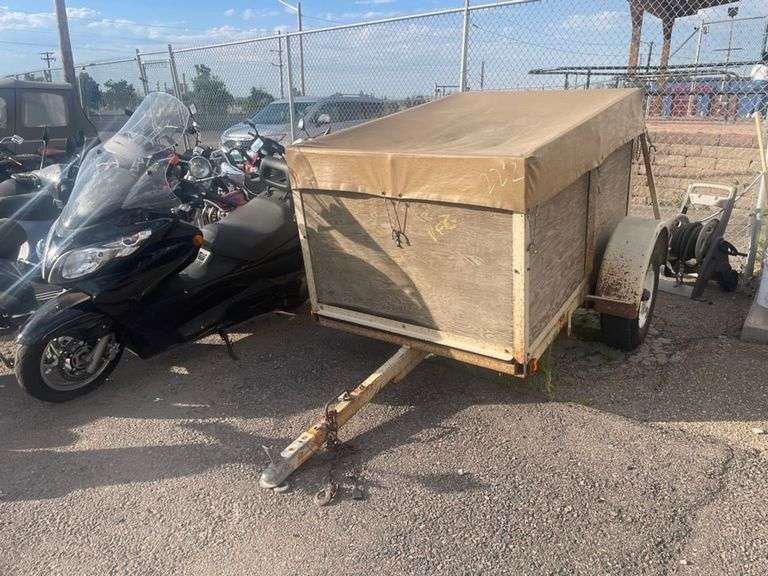 2000 HOMEMADE TRAILER / TITLE Peak Auto Auctions