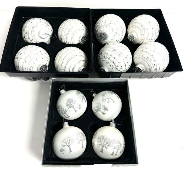 Glass Ornament Set