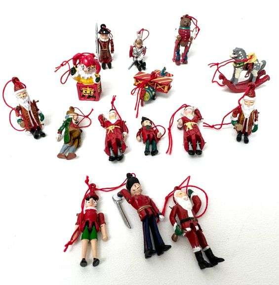 Department 56 Hand Painted Articulated Miniature Ornaments