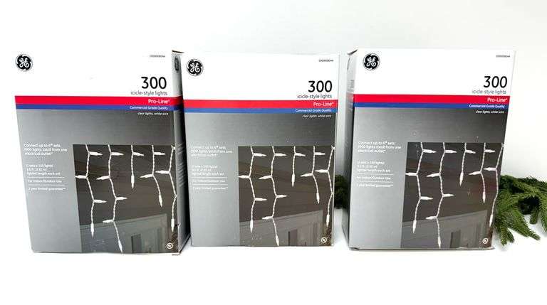 New Icicle Light Set