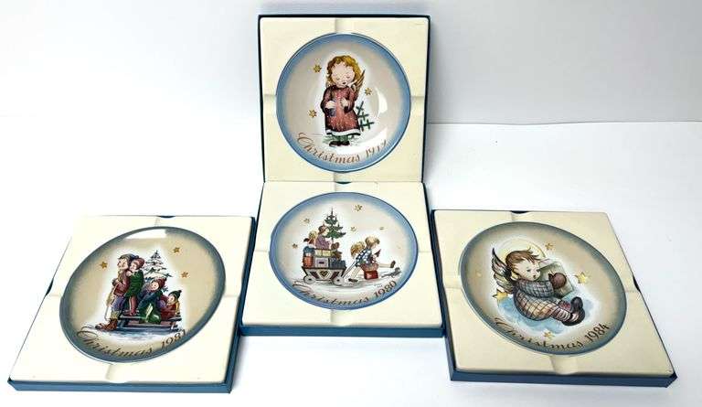 Set of Vintage Schmidt / Hummel Collectors Plates