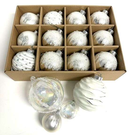 Glass Ornament Set