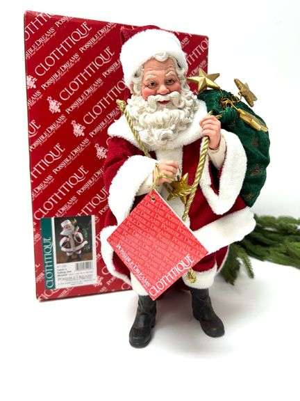 Clothtique “Catch A Falling Star” Musical Santa