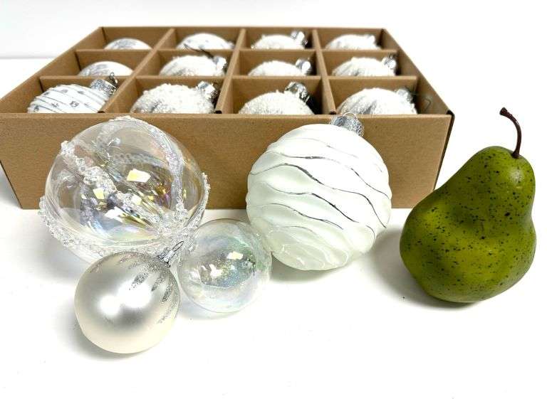 Glass Ornament Set