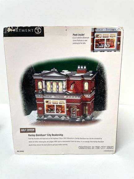 Department 56 “Harley-Davidson City Dealership”