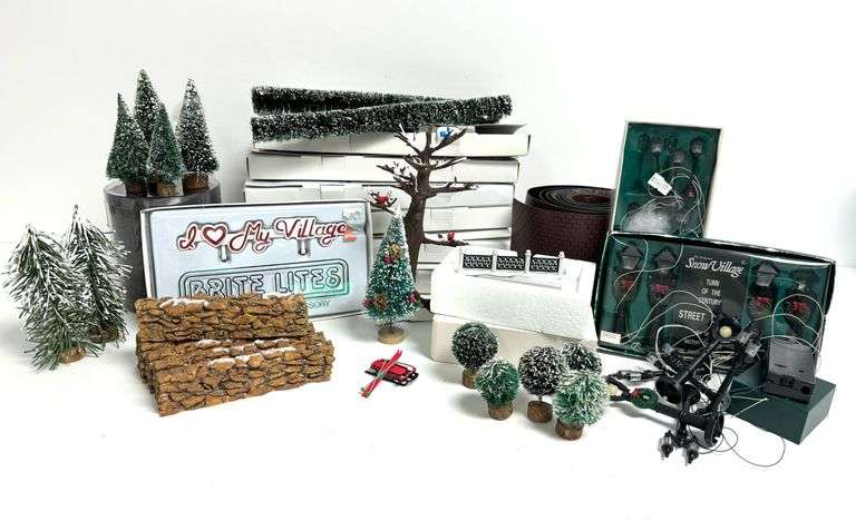 Department 56 Village Accessories Set