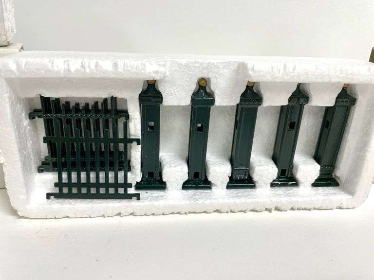 6 Sets of Department 56 “Village Wrought Iron Fence Extensions”