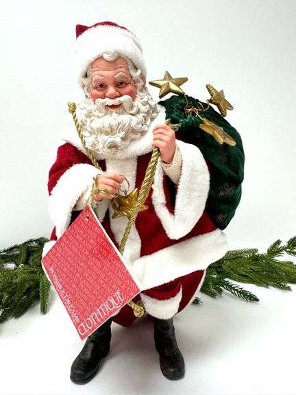 Clothtique “Catch A Falling Star” Musical Santa