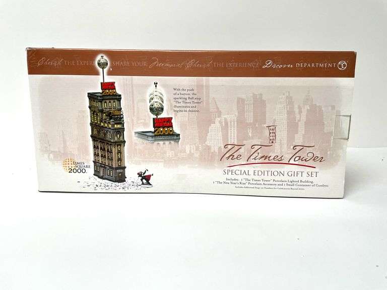 Department 56 “The Times Tower” Special Edition Gift Set