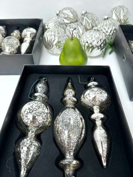 Glass Ornament Set