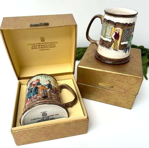 Royal Daulton John Beswick Dickens Steins
