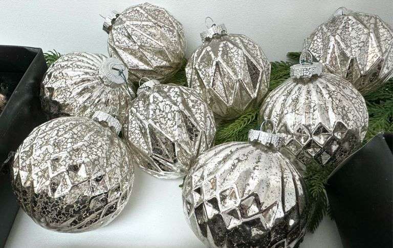 Glass Ornament Set
