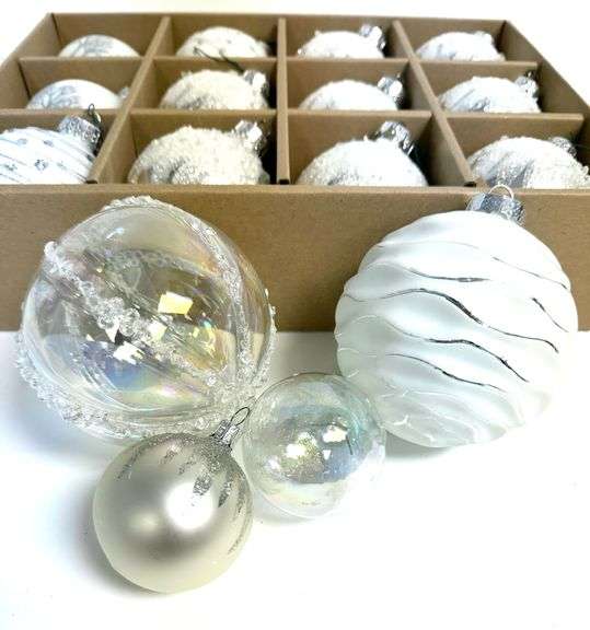 Glass Ornament Set