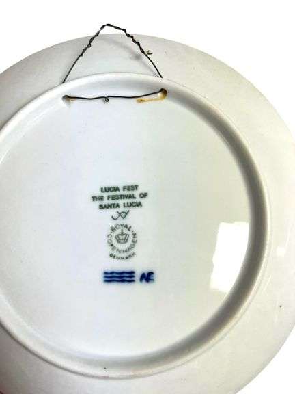 Royal Copenhagen Blue & White Collector’s Plates
