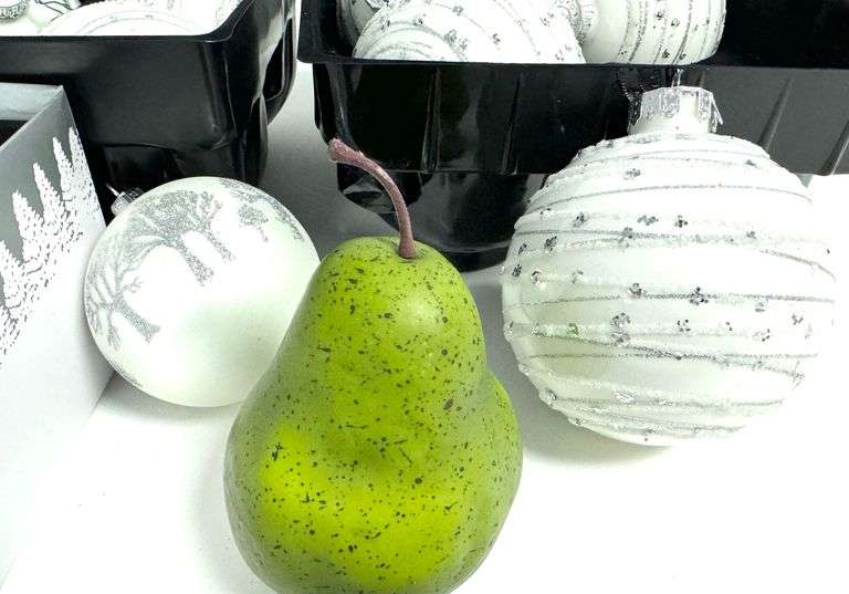 Glass Ornament Set