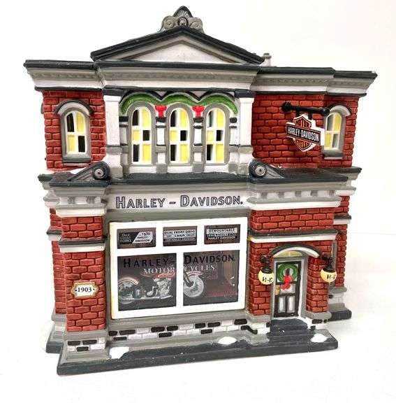 Department 56 “Harley-Davidson City Dealership”